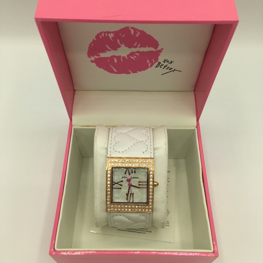 Betsey Johnson Cuff Watch Bangle Style